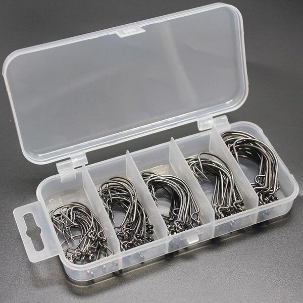 fishing hooks 100pcs/box black nickel crank hook wide belly elbow high carbon steel tackle for
fishing hooks 100pcs/box black nickel crank hook wide belly elbow high carbon steel tackle for