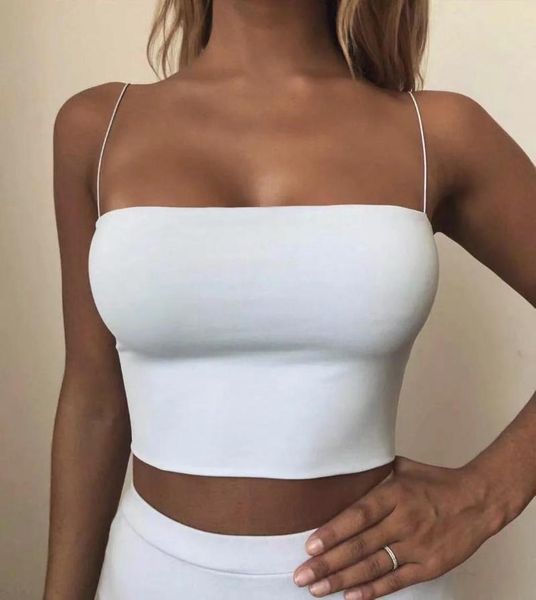 women's tanks & camis 2021 summer women's crop elastic cotton sleeveless short tank bar, White
women's tanks & camis 2021 summer women's crop elastic cotton sleeveless short tank bar, White