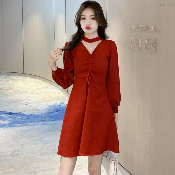 casual dresses women korean dress fashion one piece autumn spring 2021 office lady korea style knitting long sleeve patchwork solid, Black;gray
casual dresses women korean dress fashion one piece autumn spring 2021 office lady korea style knitting long sleeve patchwork solid, Black;gray