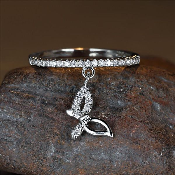 wedding rings white zircon bridal engagement ring vintage gold silver color cute small butterfly pendant for women jewelry, Slivery;golden
wedding rings white zircon bridal engagement ring vintage gold silver color cute small butterfly pendant for women jewelry, Slivery;golden