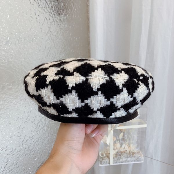 checked berets ladies plaid hats designer fashion women black white check patchwork caps with classic letter graceful beauty, Blue;gray
checked berets ladies plaid hats designer fashion women black white check patchwork caps with classic letter graceful beauty, Blue;gray