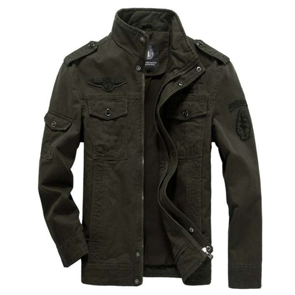 cotton military jacket men autumn soldier ma-1 style army jackets male brand slothing mens bomber jackets plus size m-6xl 210928, Black;brown
cotton military jacket men autumn soldier ma-1 style army jackets male brand slothing mens bomber jackets plus size m-6xl 210928, Black;brown