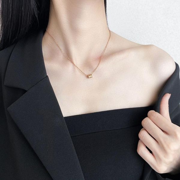 pendant necklaces cold wind small pretty waist titanium steel collar bone woman contracted temperament trill stainless chain necklace, Silver
pendant necklaces cold wind small pretty waist titanium steel collar bone woman contracted temperament trill stainless chain necklace, Silver
