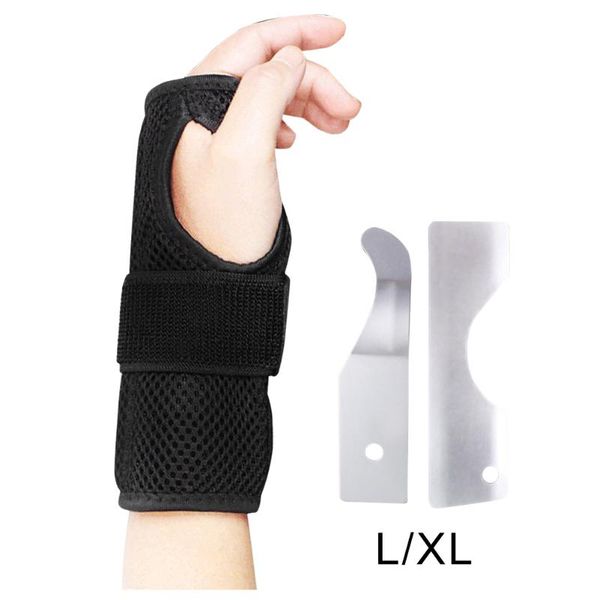 breathable wrist brace sprain wrap metal splint carpal adjustable strap soft support relieving pain, Black;red
breathable wrist brace sprain wrap metal splint carpal adjustable strap soft support relieving pain, Black;red