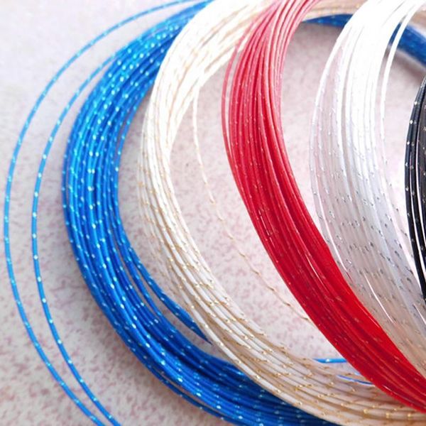 badminton racket string 10m metal feather match stringing thread colorful 0.7mm training beach sets
badminton racket string 10m metal feather match stringing thread colorful 0.7mm training beach sets