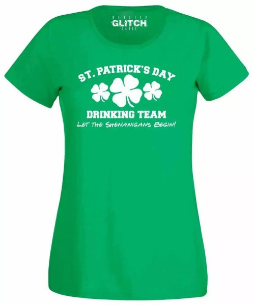 St Patrick's Day Drinking Team Women's T-Shirt - Funny t shirt Ireland Irish, White;black
St Patrick's Day Drinking Team Women's T-Shirt - Funny t shirt Ireland Irish, White;black