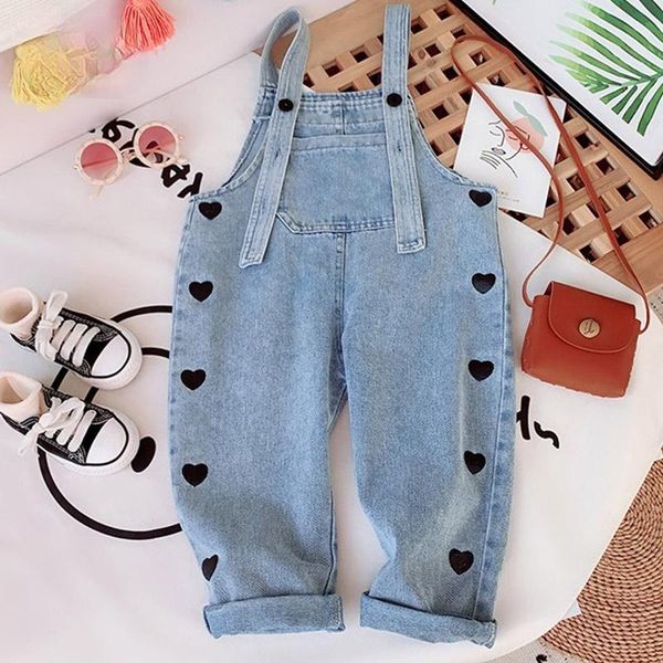 girls overalls 2021 spring summer denim cute love printed trousers fashion loose kids pants jumpsuits, Blue
girls overalls 2021 spring summer denim cute love printed trousers fashion loose kids pants jumpsuits, Blue
