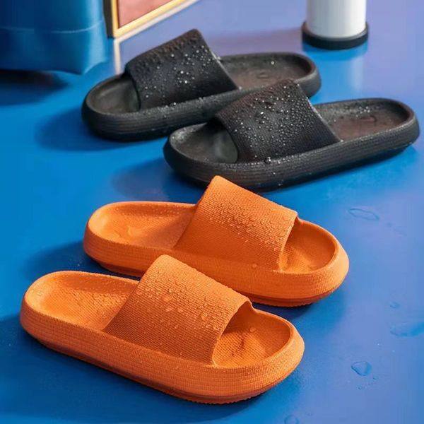 luxury slippers trampling on excrement feeling thick cool slipper's summer indoor and outdoor soft bottom dirt ristant odor proof beach, Black
luxury slippers trampling on excrement feeling thick cool slipper's summer indoor and outdoor soft bottom dirt ristant odor proof beach, Black