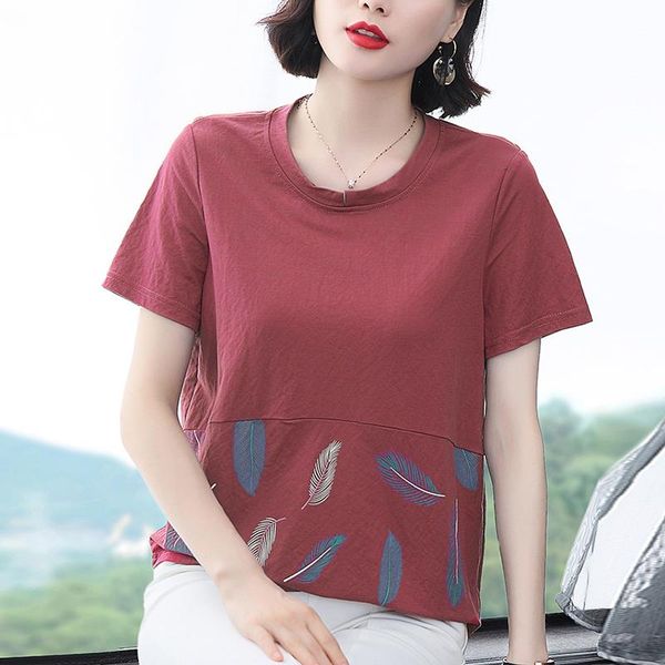 women's blouses & shirts fashion cotton women 2021 summer for short sleeve loose lady blusa female plus size 4xl, White
women's blouses & shirts fashion cotton women 2021 summer for short sleeve loose lady blusa female plus size 4xl, White