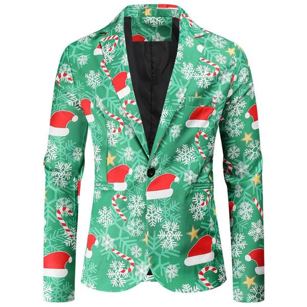 men's suits & blazers 2021 fashion suit party coat casual slim fit blazer buttons 3d christmas floral print jacket men, White;black
men's suits & blazers 2021 fashion suit party coat casual slim fit blazer buttons 3d christmas floral print jacket men, White;black
