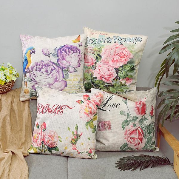 pink flower cushion cover 45*45cm square cotton rose soft pillow cases plant bedroom sofa decorative covers cushion/decorative
pink flower cushion cover 45*45cm square cotton rose soft pillow cases plant bedroom sofa decorative covers cushion/decorative