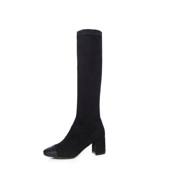 boots nikove women shoes winter zipper knee high square heels toe fashion autumn woman size 34-39 vi6j, Black
boots nikove women shoes winter zipper knee high square heels toe fashion autumn woman size 34-39 vi6j, Black