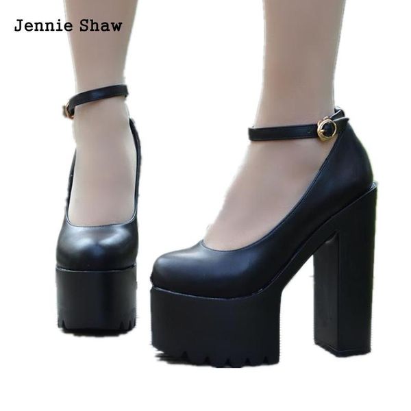 white nightclub dj bar performance show shoes 14cm thick high heel platform women's pumps dress, Black
white nightclub dj bar performance show shoes 14cm thick high heel platform women's pumps dress, Black