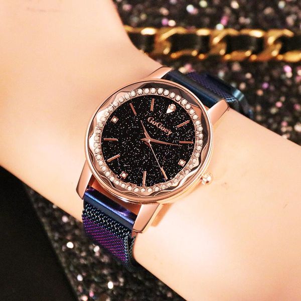 relogio feminino watch women brand gogoey starry wristwatch romantic rhinestone female dress women's quartz watches wristwatches, Slivery;brown 
relogio feminino watch women brand gogoey starry wristwatch romantic rhinestone female dress women's quartz watches wristwatches, Slivery;brown