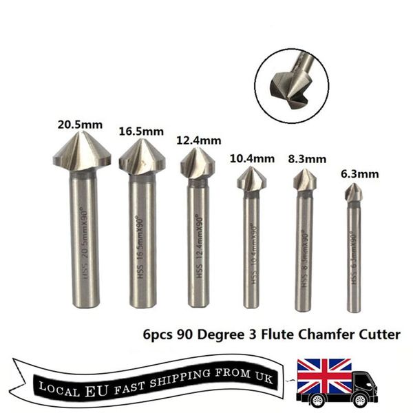professional drill bits frete grátis xcan 6 pçs 6.3-20.5mm 3 flauta chanfro broca conjunto de 90 graus hss cortador countersink bit
professional drill bits frete grátis xcan 6 pçs 6.3-20.5mm 3 flauta chanfro broca conjunto de 90 graus hss cortador countersink bit