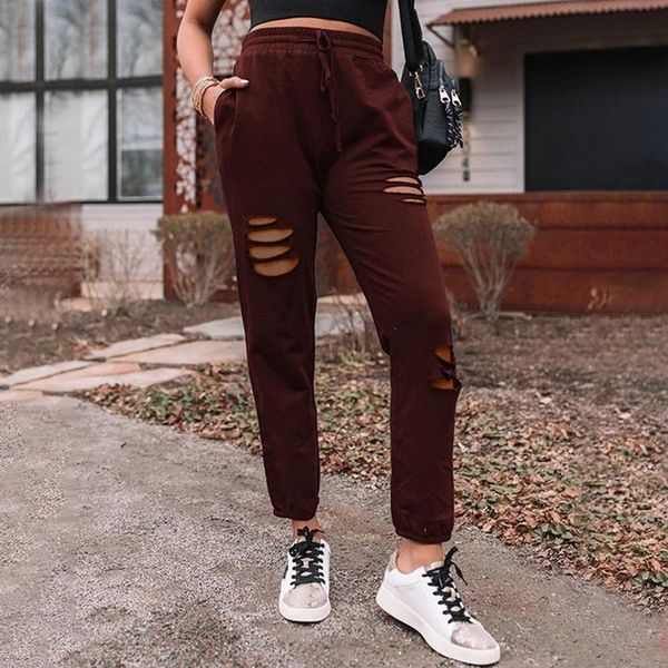 women's pants & capris summer casual solid color streetwear trousers women fashion slim high waisted stretchy skinny broken hole pencil, Black;white
women's pants & capris summer casual solid color streetwear trousers women fashion slim high waisted stretchy skinny broken hole pencil, Black;white