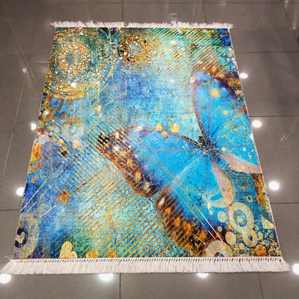 carpets else big blue brown butterfly aging vintage 3d pattern microfiber anti slip back washable decorative kilim area rug carpet
carpets else big blue brown butterfly aging vintage 3d pattern microfiber anti slip back washable decorative kilim area rug carpet