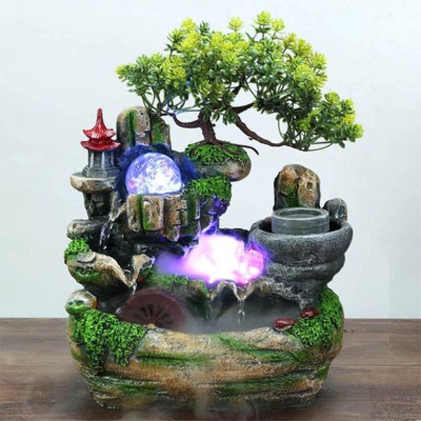 decorative objects & figurines led waterfall statue indoor simulation resin rockery deskfountain geomantic meditation micro landscape ho
decorative objects & figurines led waterfall statue indoor simulation resin rockery deskfountain geomantic meditation micro landscape ho