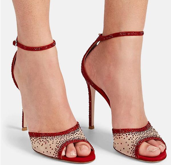 moraima snc peep toe crystal embellished woman sandal summer mesh grid ankle strap gladiator shoes cutouts party wedding heels sandals, Black
moraima snc peep toe crystal embellished woman sandal summer mesh grid ankle strap gladiator shoes cutouts party wedding heels sandals, Black