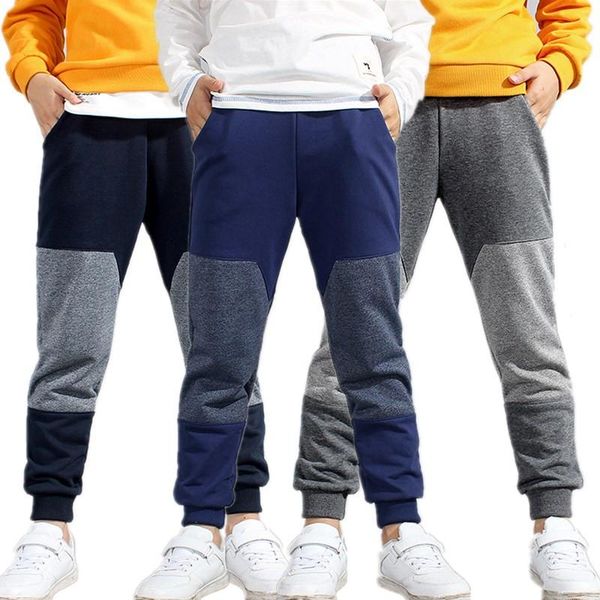 trousers boy's cotton sweatpants color matching drawstring elastic children sport casual jogger pants for kids age 5-14 years, Blue
trousers boy's cotton sweatpants color matching drawstring elastic children sport casual jogger pants for kids age 5-14 years, Blue
