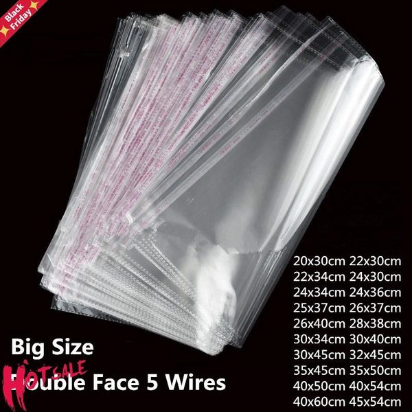 pieces clear apparel bags self seal plastic wedding party opp gift bag adhesive for t-shirt and clothes wrap
pieces clear apparel bags self seal plastic wedding party opp gift bag adhesive for t-shirt and clothes wrap