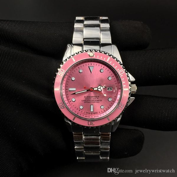 classic watch casual mens watches fashion dress datejust pink dial designer stainless steel strap quartz movement automatic calendar, Slivery;brown
classic watch casual mens watches fashion dress datejust pink dial designer stainless steel strap quartz movement automatic calendar, Slivery;brown