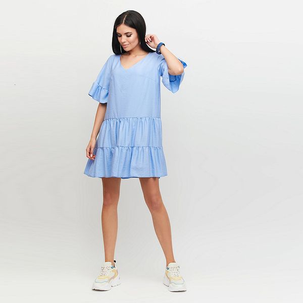 dresses women vintage ruffled a-line party mini flare sleeve v neck solid elegant casual 2021 summer fashion dress, Black;gray
dresses women vintage ruffled a-line party mini flare sleeve v neck solid elegant casual 2021 summer fashion dress, Black;gray
