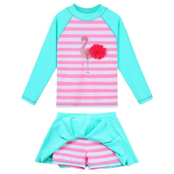 two-piece suits baohulu 3-14 years girls swimsuit kids two pieces pink stripes swimwear children long sleeve water sport beachwear bathing s
two-piece suits baohulu 3-14 years girls swimsuit kids two pieces pink stripes swimwear children long sleeve water sport beachwear bathing s