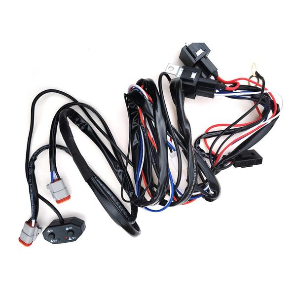 other lighting system 1 piece wire harness with switch relay 40a 3 pins high low beam cable connect 2 lights dt connectors or for off-road
other lighting system 1 piece wire harness with switch relay 40a 3 pins high low beam cable connect 2 lights dt connectors or for off-road