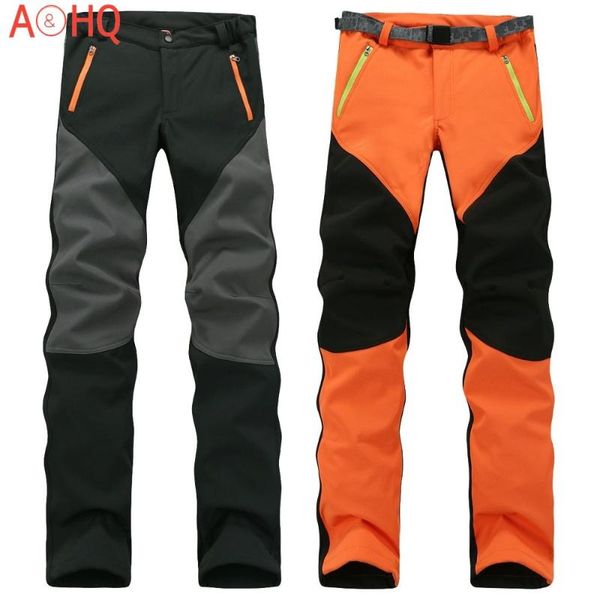 men's pants men thicken outdoor waterproof hiking outwear windproof trekking camping sports trousers male fleece lined, Black
men's pants men thicken outdoor waterproof hiking outwear windproof trekking camping sports trousers male fleece lined, Black