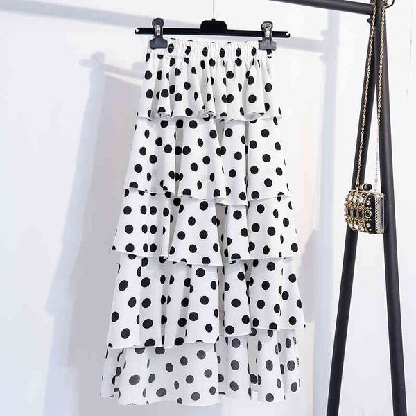 casual dresses summer women skirt high waist elastic polka dot ladies skirts layered pleated ruffles jupe femme plus size black wh, Black;gray
casual dresses summer women skirt high waist elastic polka dot ladies skirts layered pleated ruffles jupe femme plus size black wh, Black;gray