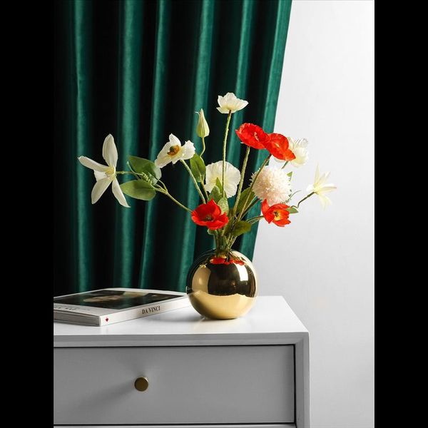 vases modern vase simple high end round decorations deskhome living room