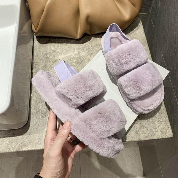 slippers drop outdoor fluffy plush fur sandals with rubber soles non-slip indoor for home use, Black
slippers drop outdoor fluffy plush fur sandals with rubber soles non-slip indoor for home use, Black