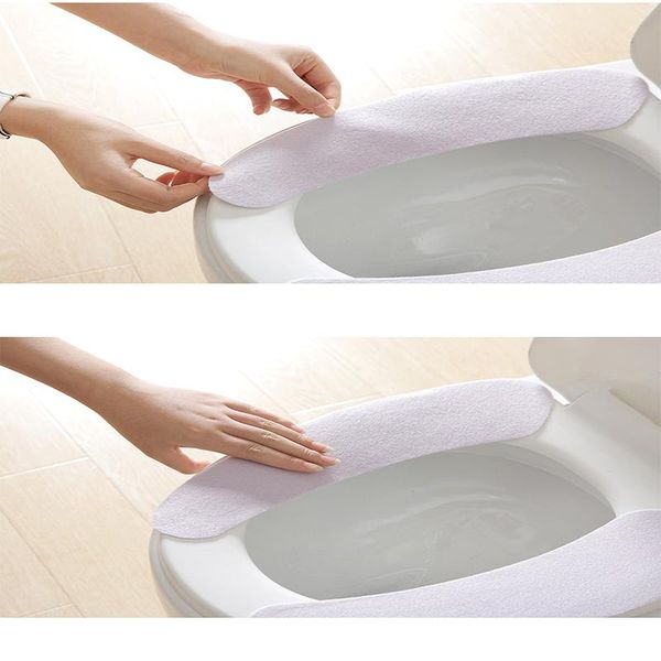 toilet seat covers 1pair washable bathroom warm plush filling soft health sticky household mat cover portable reusable cushion
toilet seat covers 1pair washable bathroom warm plush filling soft health sticky household mat cover portable reusable cushion