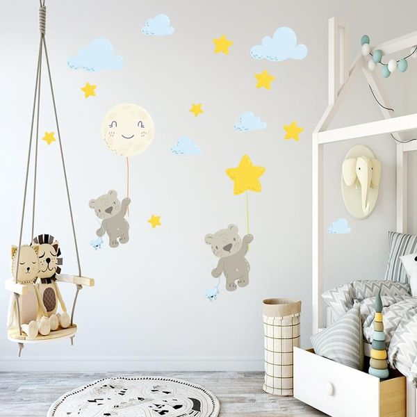 wall stickers flying bear watercolor nursery decals diy cartoon animal neutral decoration for kids room
wall stickers flying bear watercolor nursery decals diy cartoon animal neutral decoration for kids room