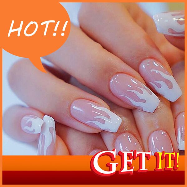 decorated nail stylist diy hand wear nail fake patch finished ballet removable 8609 pink flame, Red;gold
decorated nail stylist diy hand wear nail fake patch finished ballet removable 8609 pink flame, Red;gold