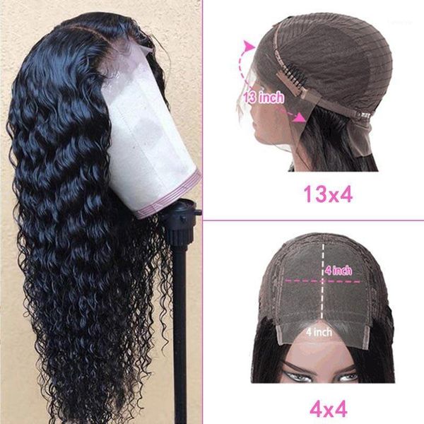 ross pretty brazilian deep wave lace front remy hair wigs for black women pre plucked 13x4 frontal and 4x4 closure wig1, Black;brown
ross pretty brazilian deep wave lace front remy hair wigs for black women pre plucked 13x4 frontal and 4x4 closure wig1, Black;brown