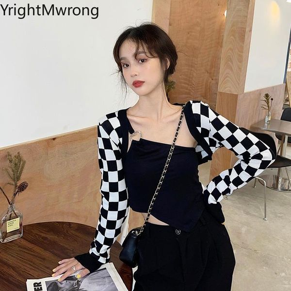 women's knits & tees checkerboard plaid crop cloak poncho knitted cardigan sweater suit two piece set cropped cape coat outfit knit, White
women's knits & tees checkerboard plaid crop cloak poncho knitted cardigan sweater suit two piece set cropped cape coat outfit knit, White