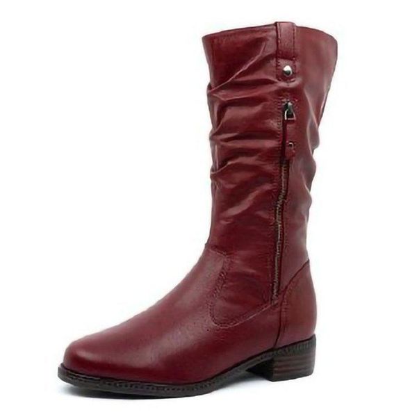 boots autumn winter women's round toe thick heel mid-tube double zipper knight female leather punk shoes, Black
boots autumn winter women's round toe thick heel mid-tube double zipper knight female leather punk shoes, Black