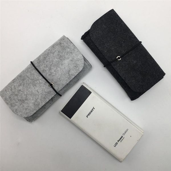 felt pouch power bank storage bag for data cable mouse travel organizer cosmetic cases makeup bags women &
felt pouch power bank storage bag for data cable mouse travel organizer cosmetic cases makeup bags women &