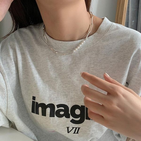 chains yaologe pearl necklace female light luxury exquisite trend hip hop clavicle chain accessories jewelry wholesale, Silver
chains yaologe pearl necklace female light luxury exquisite trend hip hop clavicle chain accessories jewelry wholesale, Silver