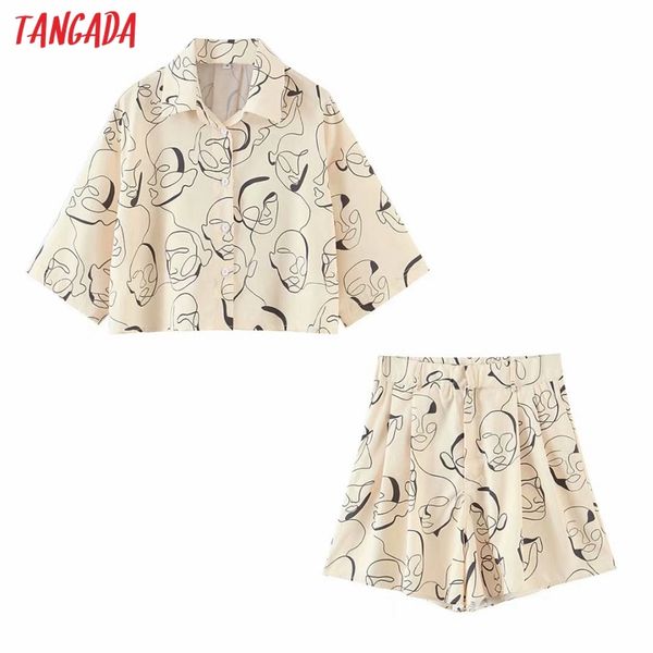 korea chic print women summer fashion suit 2 piece set crop shirt and shorts 3z81 210416, White
korea chic print women summer fashion suit 2 piece set crop shirt and shorts 3z81 210416, White
