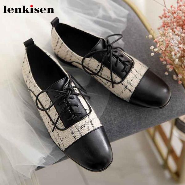 dress shoes lenkisen classic cow leather patchwork fashion young lady mixed colors round toe low heels women spring lace up pumps l33, Black
dress shoes lenkisen classic cow leather patchwork fashion young lady mixed colors round toe low heels women spring lace up pumps l33, Black