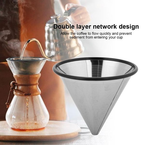 coffee filters reusable filter stainless steel holder metal mesh funnel baskets drif dripper
coffee filters reusable filter stainless steel holder metal mesh funnel baskets drif dripper