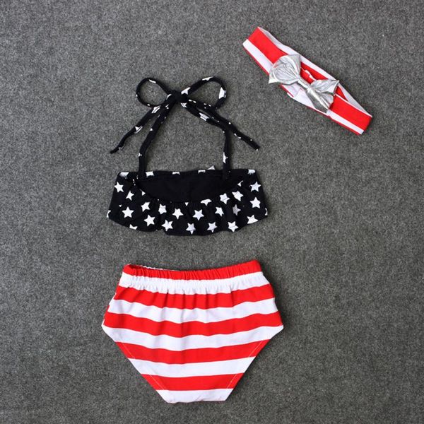 one-pieces 3 pieces children baby girl summer swimwear girls star striped two-piece swimsuit beach bathing suit for 0-3 years, Black
one-pieces 3 pieces children baby girl summer swimwear girls star striped two-piece swimsuit beach bathing suit for 0-3 years, Black
