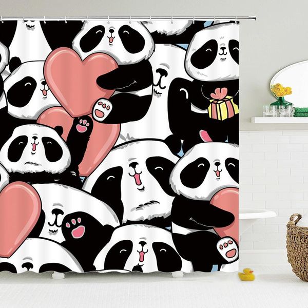 cute panda bathroom shower curtain waterproof polyester lovely cartoon animal print bath screen curtains
cute panda bathroom shower curtain waterproof polyester lovely cartoon animal print bath screen curtains