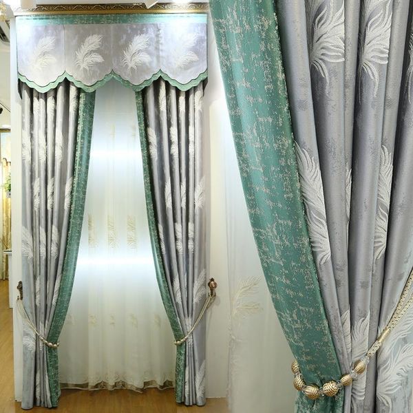 european chinese curtain nordic living room bedroom simple modern style & drapes
european chinese curtain nordic living room bedroom simple modern style & drapes