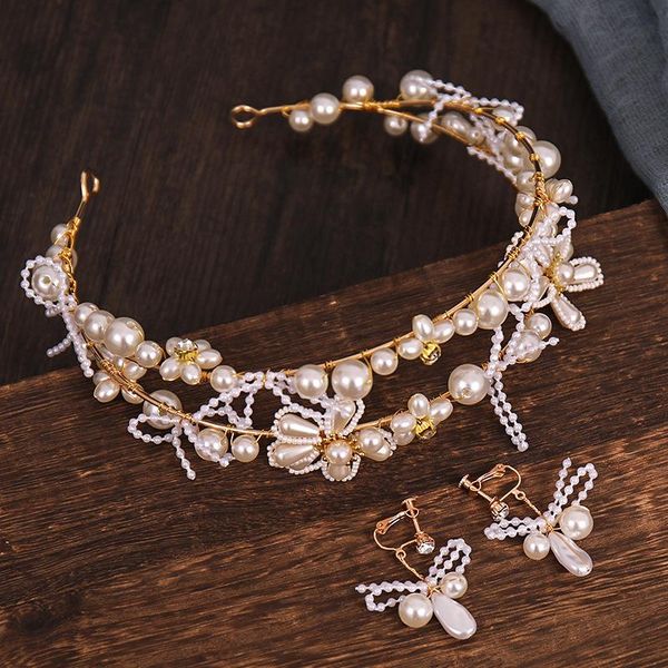 hair clips & barrettes pearl headband double row beaded headpieces simple elegant blings fashion accessories for women girls bn, Golden;silver
hair clips & barrettes pearl headband double row beaded headpieces simple elegant blings fashion accessories for women girls bn, Golden;silver