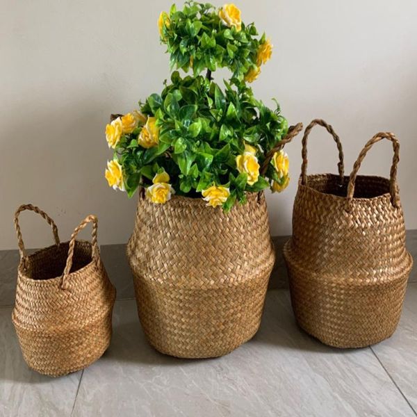storage baskets seagrass handmade bamboo folding clthoes laundry basket garden flower pot container toy holder with white tassel
storage baskets seagrass handmade bamboo folding clthoes laundry basket garden flower pot container toy holder with white tassel