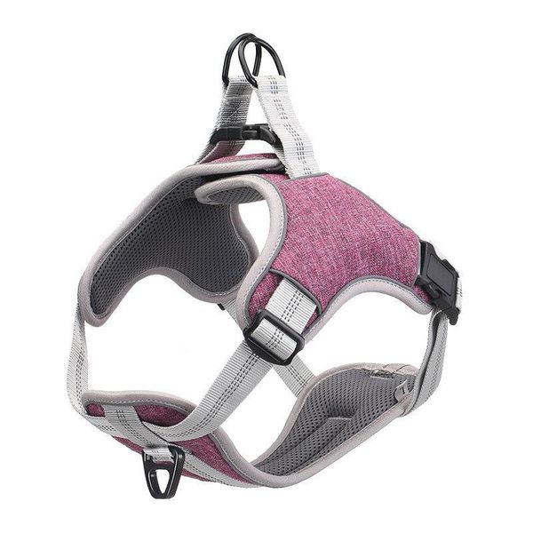 dog collars & leashes breathable reflective harness vest adjustable nylon pet training collar for small medium large dogs outdoor walking
dog collars & leashes breathable reflective harness vest adjustable nylon pet training collar for small medium large dogs outdoor walking